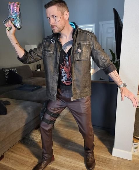 Leather Cosplay Jacekt