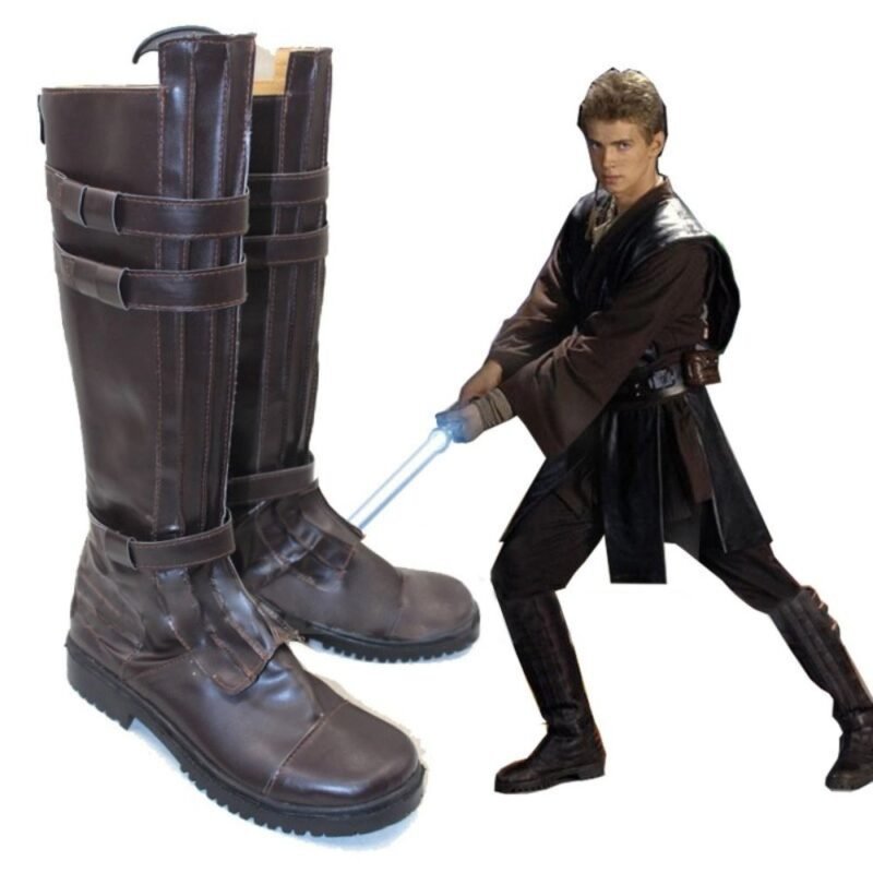 Anakin Skywalker Leather Boots